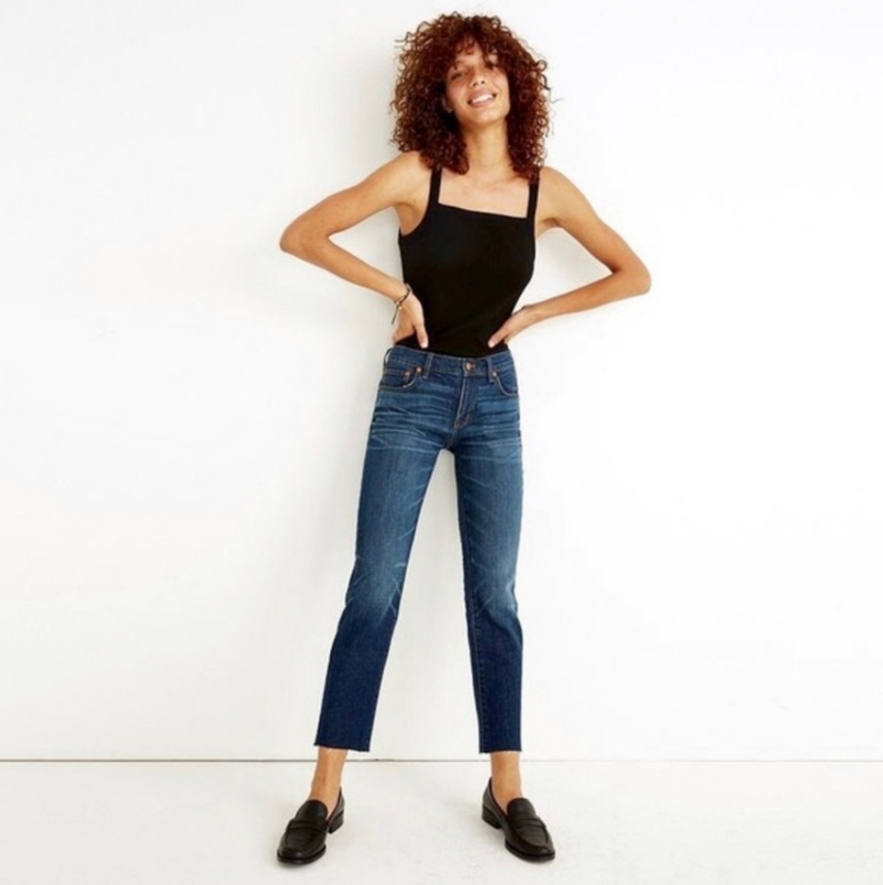 Madewell Slim Boyjean: Raw-Hem Edition (NW…